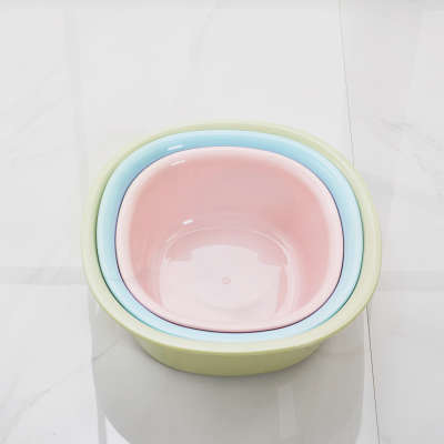 Manufacturer high quality china pink wash hand basin