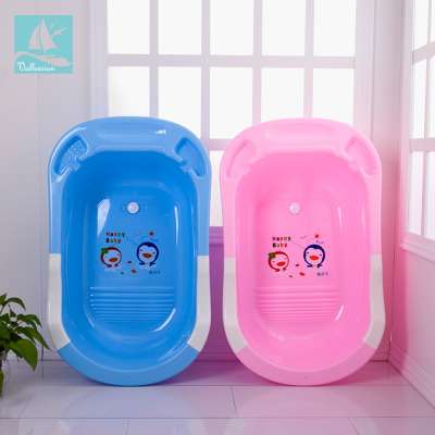 Reliable supplier high quality cheap portable children infant newborn kids baby wash basin plastic bath tub